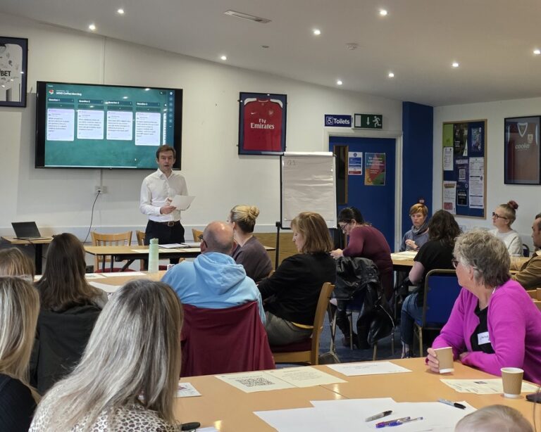 Tom Rutland MP for East Worthing and Shoreham at his SEND provision coffee morning.