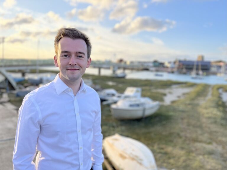 Tom Rutland MP in Shoreham