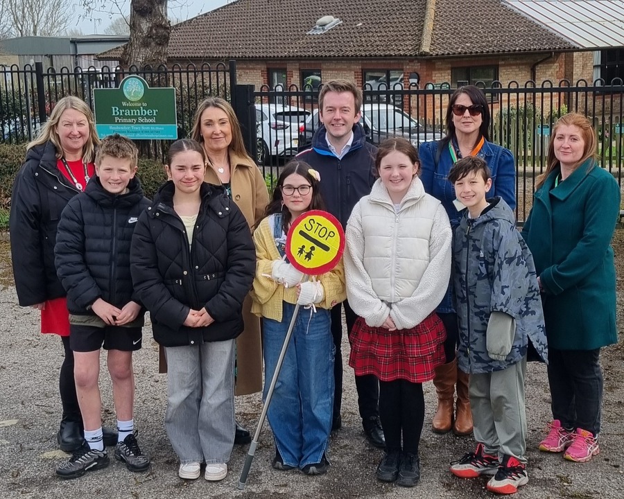 Tom Rutland MP at Bramber Primary School