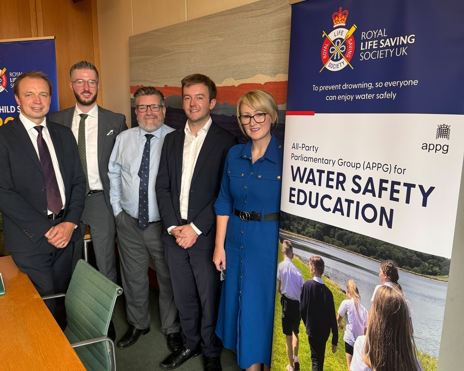 Tom Rutland MP at the APPG for Water Safety Education.