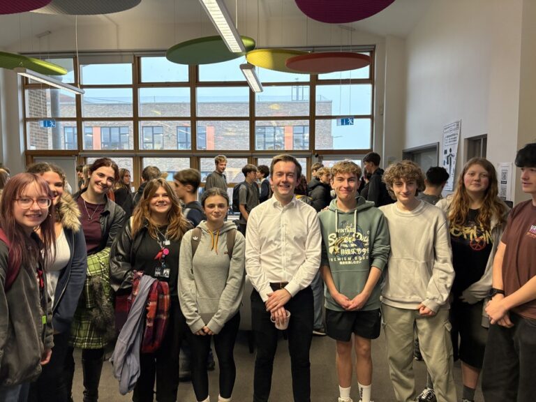 Tom Rutland at Sir Robert Woodard Academy
